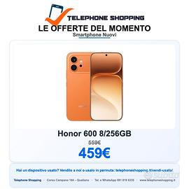 Honor 600 8/256GB Nuovo