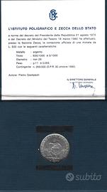 Repubblica Italiana - 500 lire Michelangelo