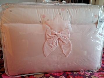 Paracolpi piumino picci mai usato con corredo