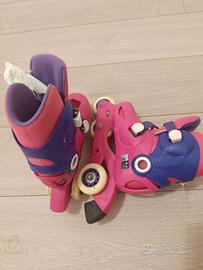Pattini in linea bimba regolabili 28-30