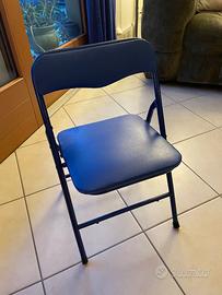 Sedia vintage bambini pieghevole