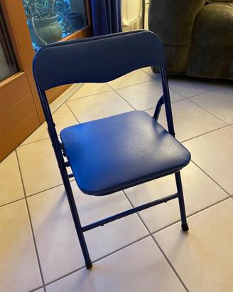Sedia vintage bambini pieghevole