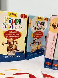 Collana completa VHS Pippi calzelunghe