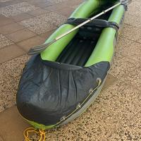 KAYAK GONFIABILE 2 POSTI + ACCESSORI