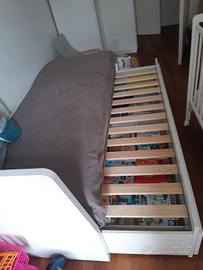 Letto ikea flekke doppio bianco