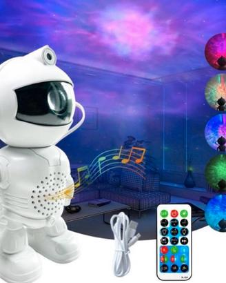 proiettore cassa bluetooth astronauta 