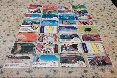 Schede telefoniche card telephone da collezione