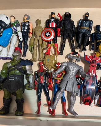 Set action figure Marcel DC e Buzz ligtyear