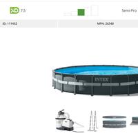 Piscina fuori terra INTEX xtr frame 7,32x132