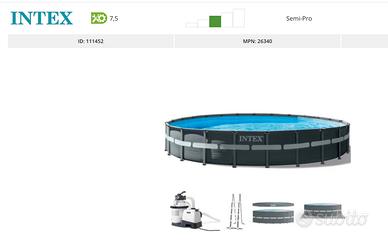 Piscina fuori terra INTEX xtr frame 7,32x132