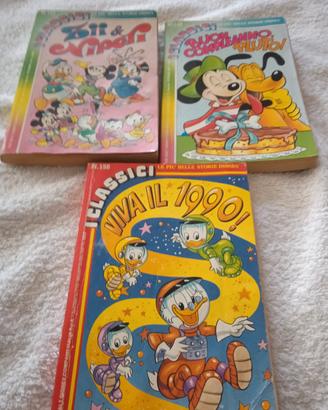 I Classici Walt Disney 3pz. 1990 n. 158-167-168.