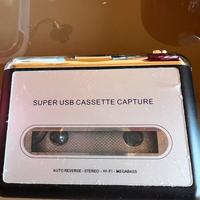 Lettore musicasette, e convertitore in mp3