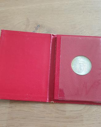 MONETA 500 LIRE ARGENTO  CITTÀ DEL VATICANO. 