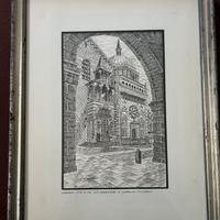 Stampa S.M. Maggiore Bergamo alta