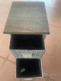 Mobiletto salvaspazio 3 cassetti - Come nuovo