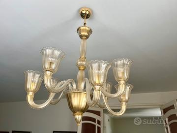 Lampadario Barovier&Toso - Elegante, Oro