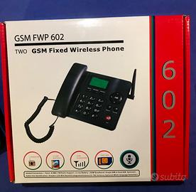 Telefono Fisso GSM Dual SIM Card batterie portatil