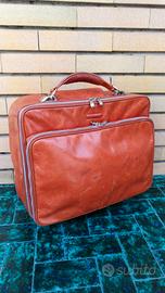 Cartella trolley borsa porta pc in pelle Piquadro