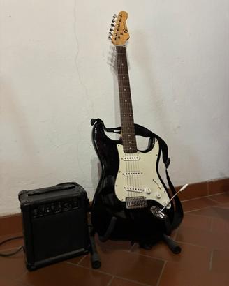 Chitarra elettrica SoundSation e amplificatore