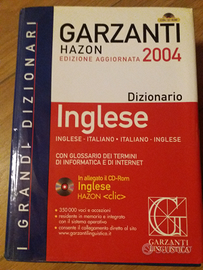 Dizionario garzanti hazon INGLESE-ITALIANO