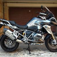 Adesivi effetto zebratura serbatoio BMW 1200 GS