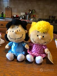 Sally e mafalda peluche peanuts