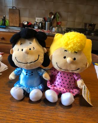 Sally e mafalda peluche peanuts