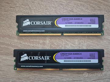 RAM Corsair DDR2 2x1 GB