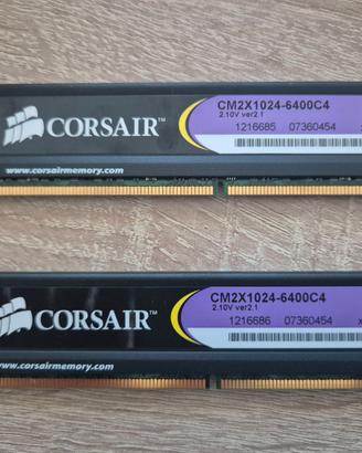 RAM Corsair DDR2 2x1 GB