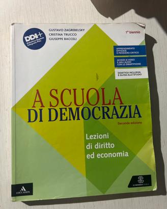 Libro a scuola di democrazia isbn  978-88-00-35469