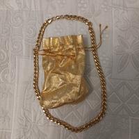 Collana uomo -catena placcato oro 