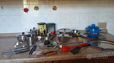 pentole in acciaio inox  piu pentole antiaderenti