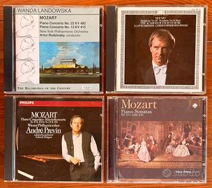 4 CD Mozart - concerti, sinfonie, sonate
