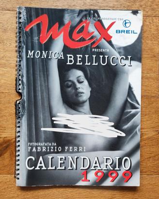 Calendario Max 1999 con Monica Bellucci
