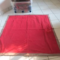 Tappeto rosso foderato