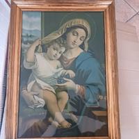 Stampa Madonna primi del 900