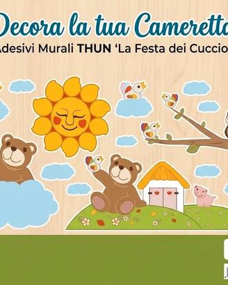Adesivi Murali THUN "La Festa dei Cuccioli" 