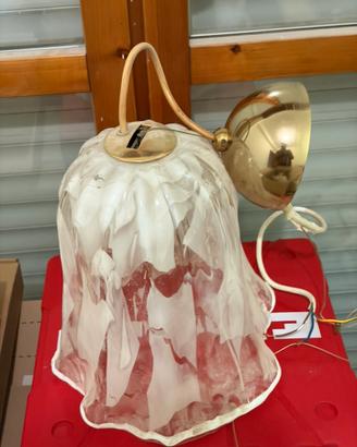 Lampadario classico  in vetro