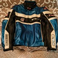 giubbotto in pelle per moto