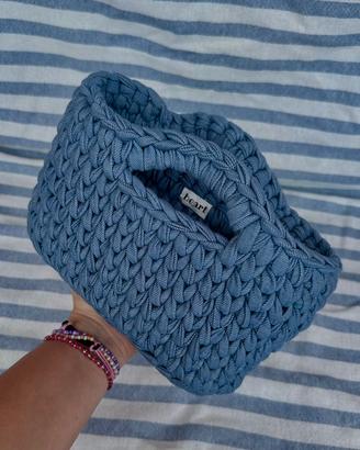 Pochette Ariel effetto jeans