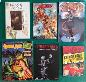 Lotto divisibile n 6 fumetti vari autori