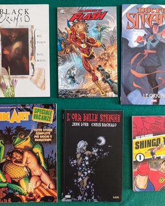 Lotto divisibile n 6 fumetti vari autori