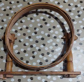 Antico Vintage Telaio per cucito a mano, in legno