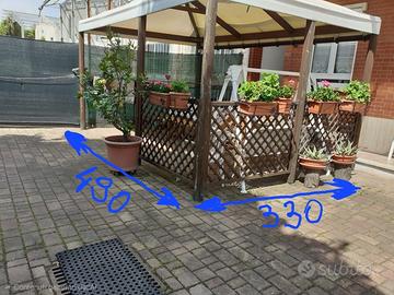 gazebo in legno