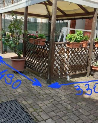 gazebo in legno