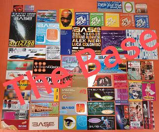 47 biglietti riduzione (flyer) locale The Base