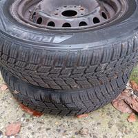 Due Gomme invernali 155/80r13