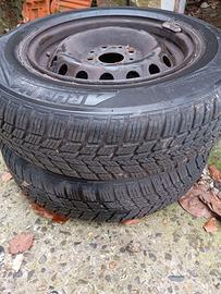 Due Gomme invernali 155/80r13