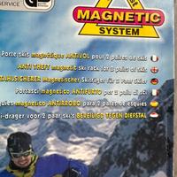 Porta sci magnetici auto