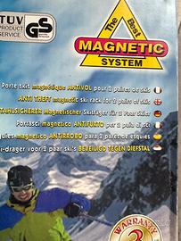 Porta sci magnetici auto